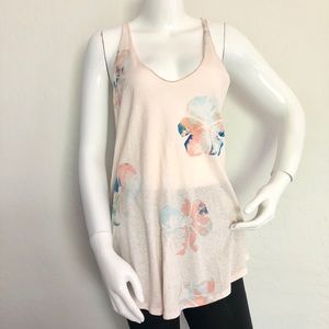 Free People Floral tank. NWT